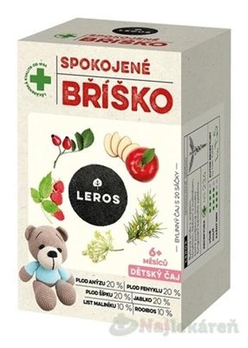 LEROS DETSKÝ ČAJ SPOKOJNÉ BRUŠKO  20x2g (40g)