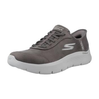 Skechers  GO WALK FLEX - MALI SLIP-INS  Módne tenisky Šedá