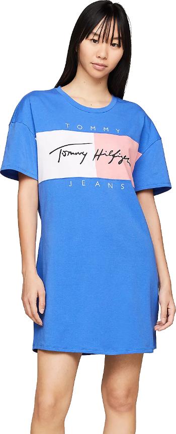 Tommy Hilfiger Dámska nočná košeľa Oversized Fit UW0UW04969-C6H L