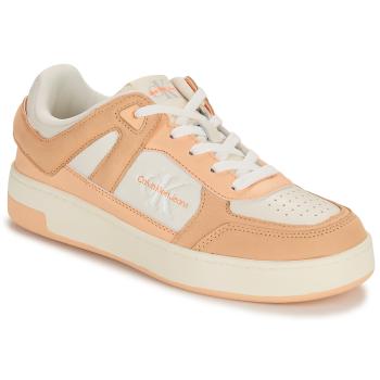 Calvin Klein Jeans  BASKET CUPSOLE LOW MIX  Nízke tenisky Biela