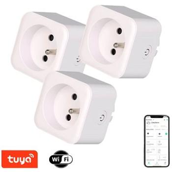 Immax NEO LITE Smart súprava 3× vnútorná zásuvka v2 s kolíkom, typ E, WiFi (07762C)