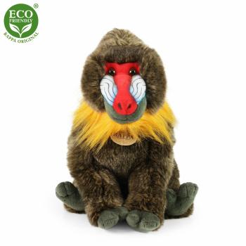 Rappa Plyšový mandril, 32 cm ECO-FRIENDLY