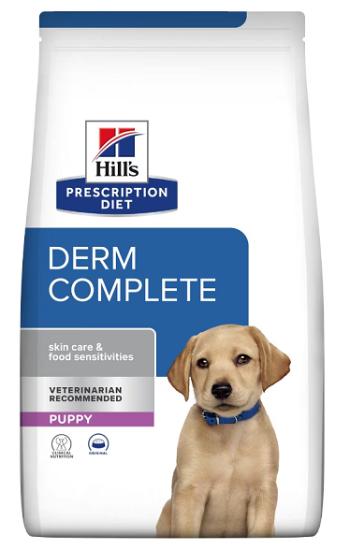 HILLS PD Canine Derm Complete puppy granule pre šteniatka 4kg