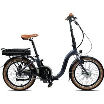 Blaupunkt Franzi 20 stylish low-step-in E-Folding bike titanium matt (2008022000003)