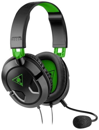 Turtle Beach Recon 50X herný headset jack 3,5 mm káblový cez uši čierna / zelená stereo