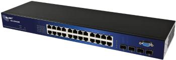 Allnet ALL-SG8428M sieťový switch 24 + 4 porty