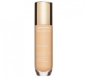 Clarins Dlhotrvajúci hydratačný make-up s matným efektom Everlasting (Long-Wearing & Hydrating Matte Foundation) 30 ml 110N