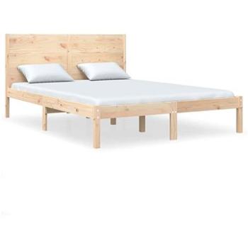 Rám postele masívna borovica 120 × 200 cm, 3104148