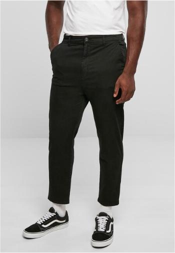 Urban Classics Cropped Chino Pants black - 38
