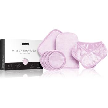 Notino Spa Collection Make-up removal set sada na odličovanie z mikrovlákna Lilac