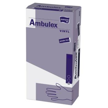 MATOPAT Ambulex Vinyl rukavice vinylové nepudrované L 100 kusov