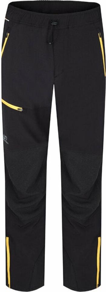 Hannah Outdoorové nohavice Claim II Man Pants Anthracite/Yellow L