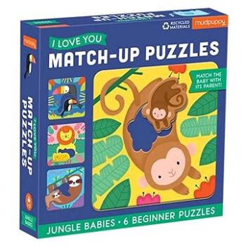 Match-Up Puzzle – Mláďatá z džungle (9780735363618)