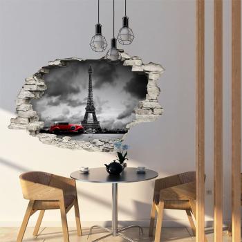 Samolepka Ambiance ladscape Paris, 60 × 90 cm
