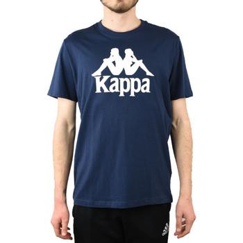 Kappa  Tričká s krátkym rukávom Caspar T-Shirt  Modrá