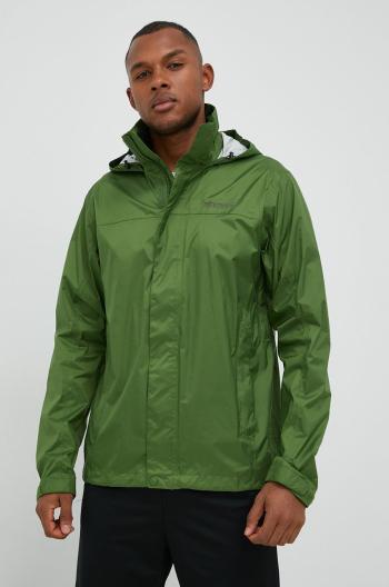 Nepremokavá bunda Marmot PreCip Eco pánska, zelená farba