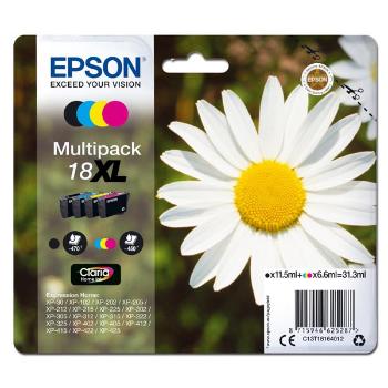 EPSON T1816 (C13T18164012) - originálna cartridge, čierna + farebná, 11,5ml/3x6,6ml