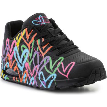 Skechers  Highlight Love 177981/BKMT Black/Multi  Nízke tenisky Čierna