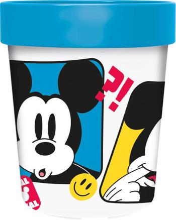 STOR Plastový téglik MICKEY 260ml protišmykový