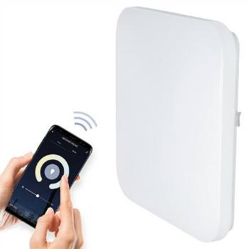 Solight WO771 LED SMART WIFI stropné svetlo štvorcové, 38 cm