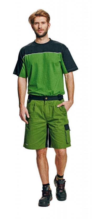STANMORE šortky zelená/čierna 54