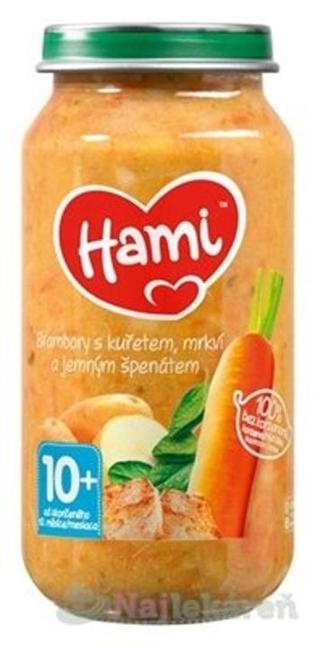 Hami Ragú zelenina, kura, špenát 250g