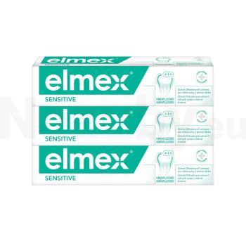 Elmex Sensitive zubná pasta pre citlivé zuby 3 x 75 ml