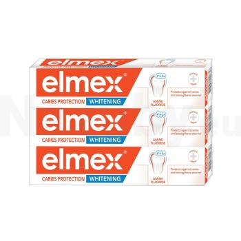 Elmex Zubná pasta Caries Protection Whitening 3x 75 ml