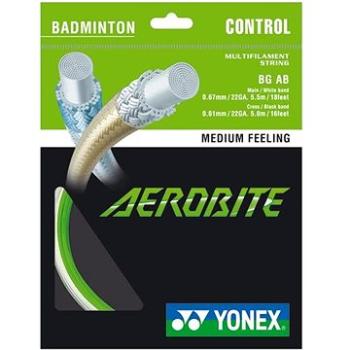 Yonex Aerobite, 0,67 mm, 10 m, WHITE/GREEN (4549317924693)