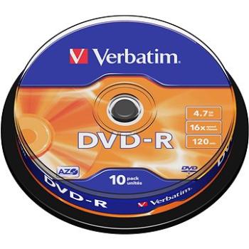 Verbatim DVD-R 16×, 10 ks Cake-Box (43523)