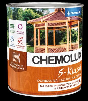 CHEMOLUX S KLASIK - Tenkovrstvá lazúra na drevo 4 L 251 - teak