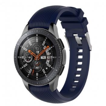 Huawei Watch 3 / 3 Pro Silicone Davis remienok, Dark Blue