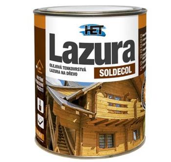 SOLDECOL LAZÚRA - Olejová tenkovrstvá lazúra na drevo 0,75 l sl 30 - orech