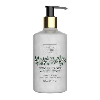 Scottish Fine Soaps Tekuté mydlo na ruky Zázvor, Klinčeky & Imelo (Hand Wash) 300 ml