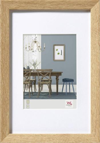 walther+ design EF040E vymeniteľný fotorámček Formát papiera: 20 x 27 cm  dub