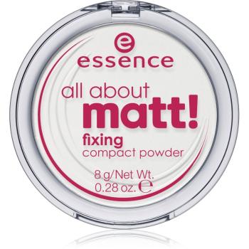 Essence All About Matt! transparentný kompaktný púder 8 g