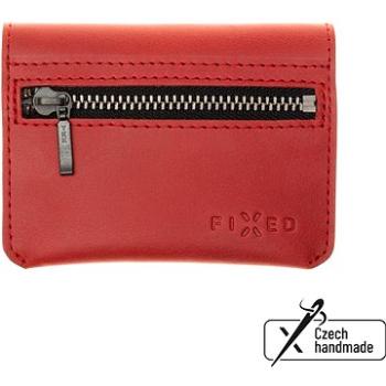FIXED Tripple Wallet z pravej hovädzej kože červená (FIXW-TR2-RD)