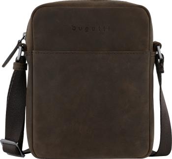 Bugatti Pánska kožená crossbody taška Luca 49563702