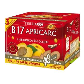 Terezia B17 Apricarc s Marhuľovým Olejom 150 + 30 kapsúl