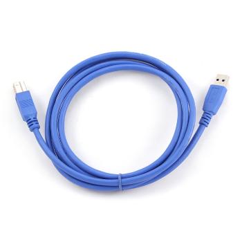 Kabel CABLEXPERT CCP-USB3-AMBM-6 USB A-B 1,8m 3.0, modrý