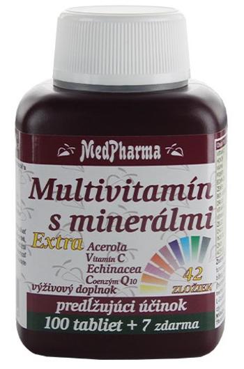 MedPharma Multivitamín s minerálmi extra 42 zložiek 107 tabliet
