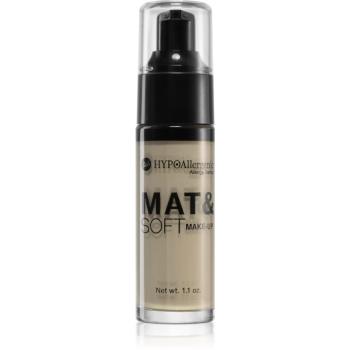 Bell Hypoallergenic Mat&Soft ľahký zmatňujúci make-up odtieň 01 Light Beige 30 ml