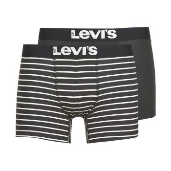 Levis  MEN VINTAGE PACK X2  Boxerky Čierna