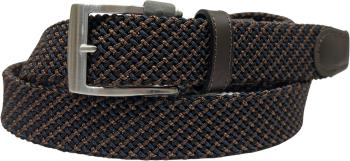 Alberto Gürtel Multicolor Braided Dark Blue/Brown 100 cm Opasok