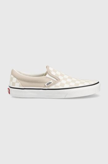 Tenisky Vans Classic Slip-On dámske, béžová farba, VN0A7Q5DBLL1