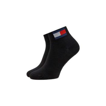 Tommy Hilfiger  Quarter Two Pack Flag Socks Black  Ponožky Čierna