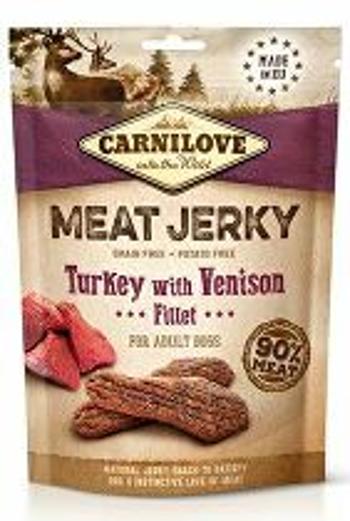 Carnilove Dog Jerky Venison&Turkey Fillet 100g + Množstevná zľava