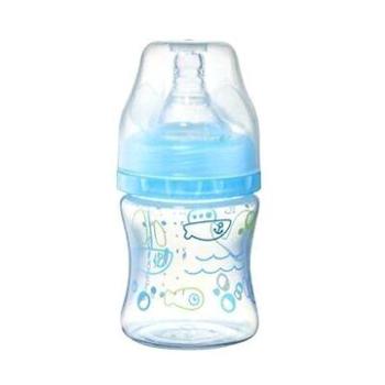 BabyOno antikoliková fľaša so širokým hrdlom, 120 ml – modrá (5901435411025)