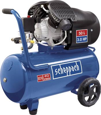 Scheppach piestový kompresor HC52DC 50 l 8 bar