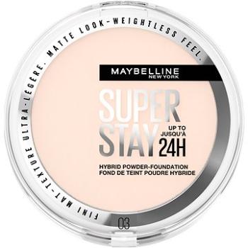 MAYBELLINE NEW YORK SuperStay 24H Hybrid Powder-Foundation 03, 9 g (3600531666583)